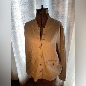 Ralph Lauren button up logo knit cardigan Size L